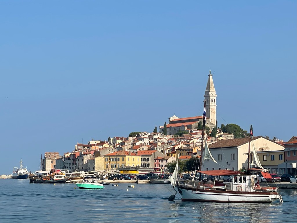 The beautiful Istrian coastline